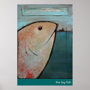 Poster os peixes grandes