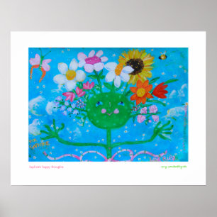 Poster Os pensamentos felizes de Saphire