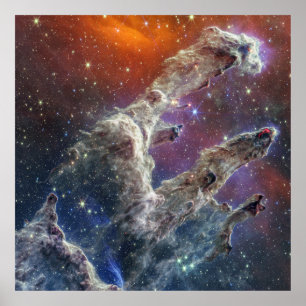 Poster Os pilares da criação MIRI e NIRCam JWST