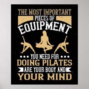 Poster Os Pilatos Corpo E Mente São Mais Importantes