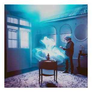 Póster Os Pixels Assombrantes