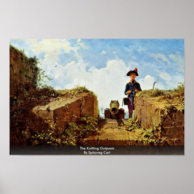 Póster Os Pontos De Partida De Spitzweg Carl (Frente)