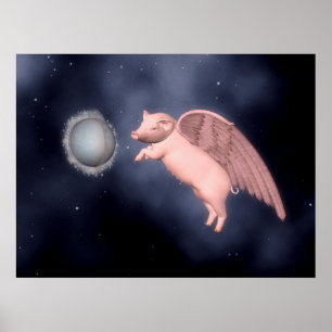 Póster os porcos voam