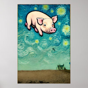 Poster Os Porcos Voam