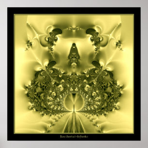 Poster Os portões do Fractal do Céu