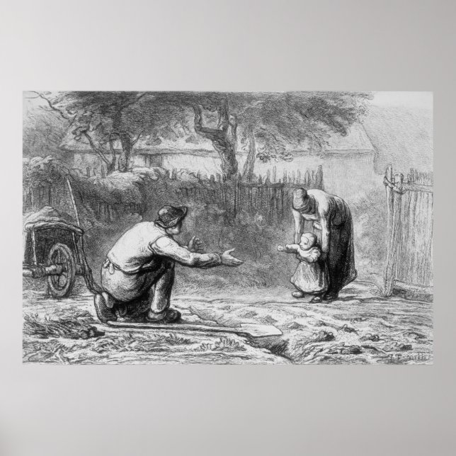 Póster Os primeiros passos (Frente)