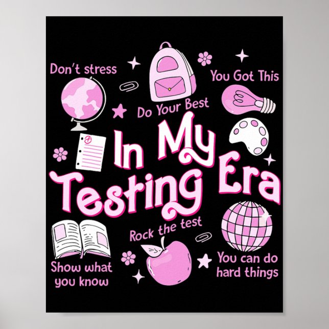Poster Os Professores Da Minha Época Testemunham Os Teste (Frente)