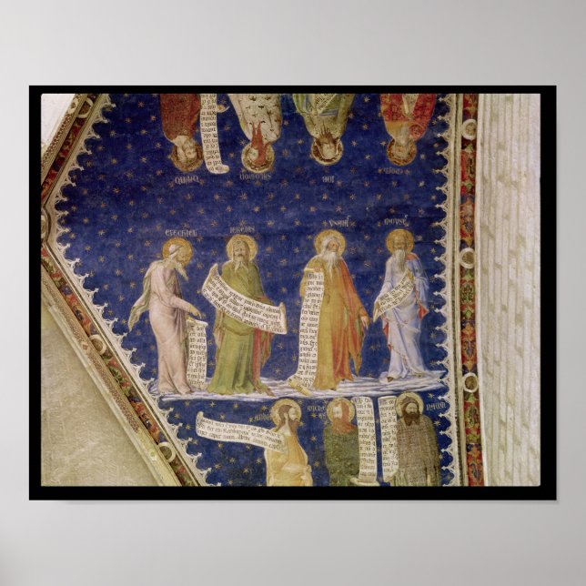 Poster Os profetas Ezekiel, Jeremiah (Frente)