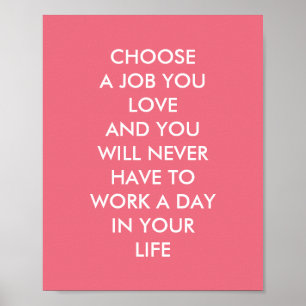 Póster Os provérbios inspirados feitos sob encomenda