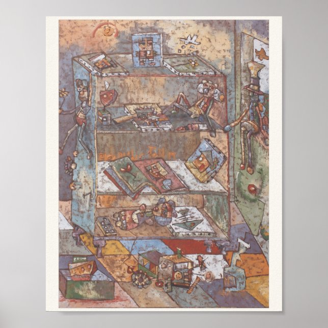 Poster Os Quartos Dentro de Nós — Reprodução 8×10" (Frente)