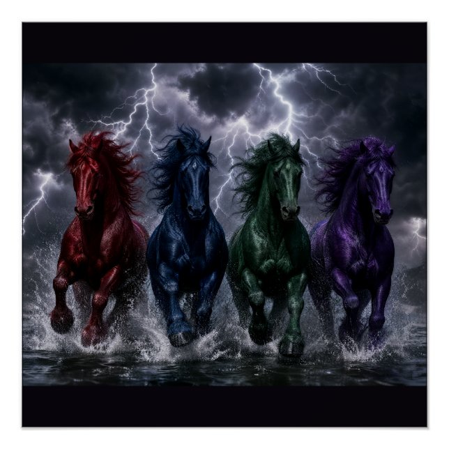 Póster Os Quatro Elementos  (Frente)