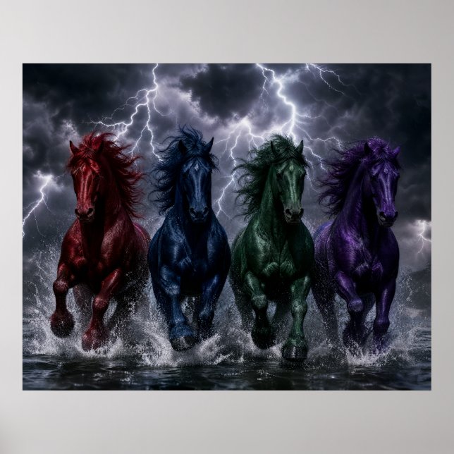 Poster Os Quatro Elementos (Frente)