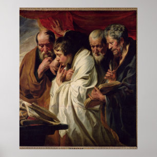 Póster Os quatro evangelistas