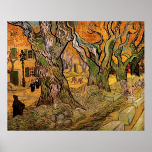 Póster Os Reparadores de Estradas por Vincent van Gogh
