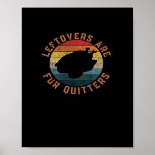 Poster Os Restantes Destinam-Se A Quitters, Creta Estétic