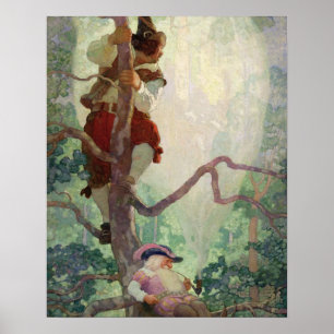 Póster Os ritos do primavera, ilustração 'de uma crian