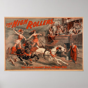 Poster Os rolos altos - Ben Hur "dobra seu" teatro