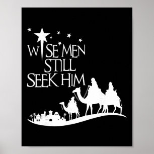 Poster Os Sábios Ainda O Procuram Natal Cristão Jesus