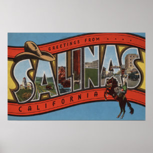 Póster Os Salinas, Califórnia - grandes cenas da letra -