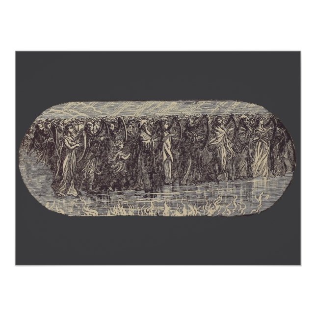 Póster Os sete anjos com sete trompetes (Frente)