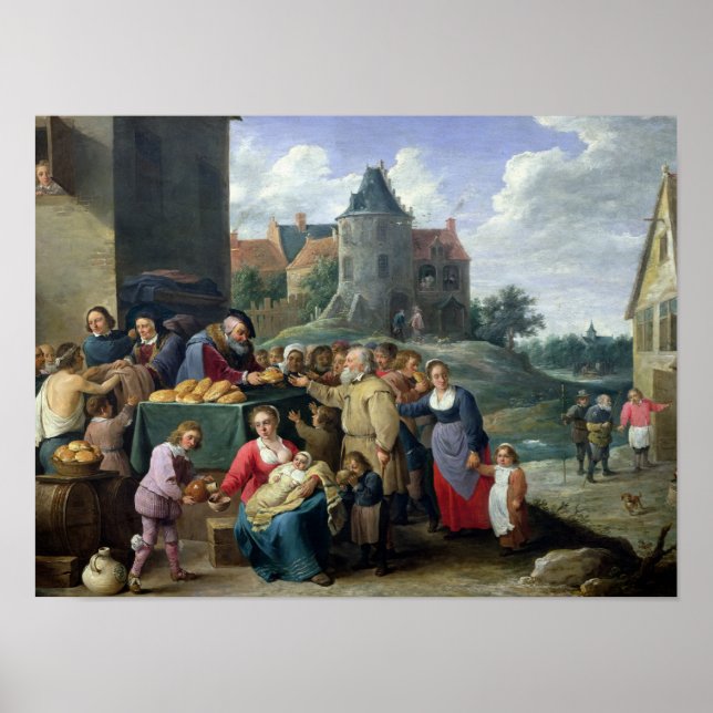 Póster Os sete atos do Compaixão (Frente)