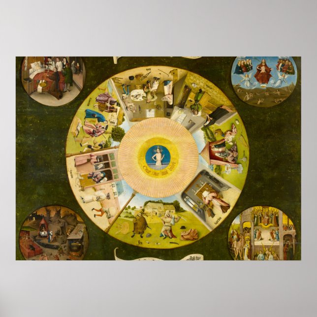 Poster Os Sete Pecados Mortais e as Quatro Últimas Coisas (Frente)