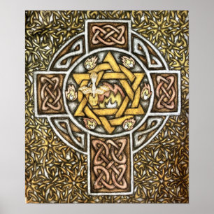 Poster "Os Sete Presentes do Espírito Santo" - caneta