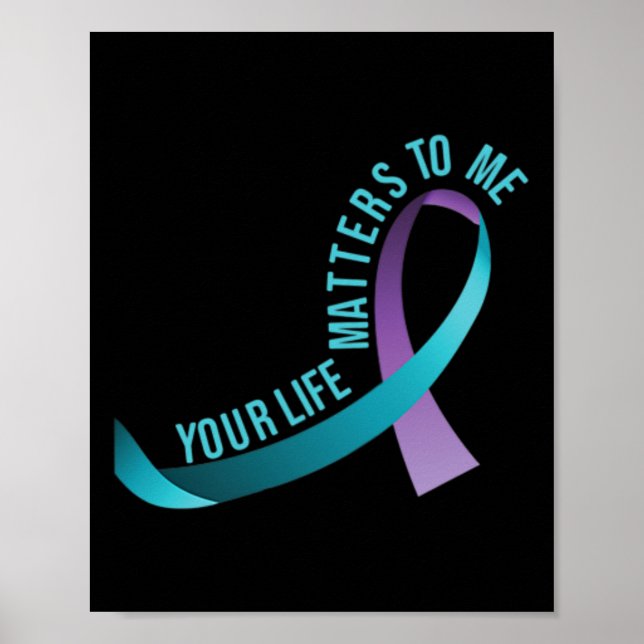 Poster Os Seus Problemas De Vida Para Mim A Prevenção Do  (Frente)