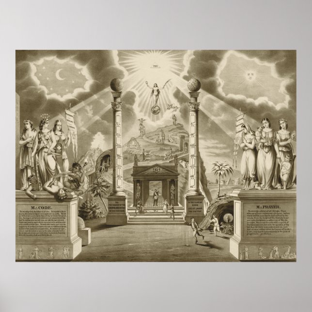 Póster Os Símbolos (Frente)