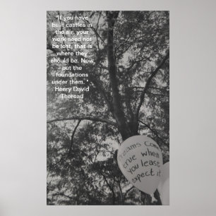 Póster Os sonhos acontecem