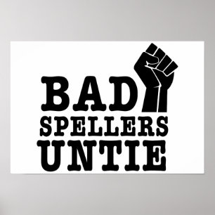 Poster Os Spellers maus desatam