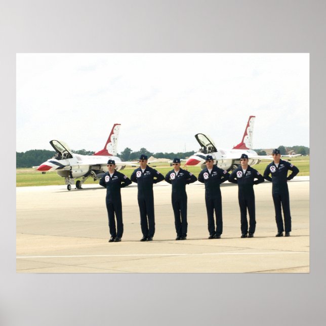 Póster Os "Thunderbird". (Frente)