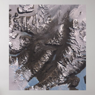 Póster Os vales secos de McMurdo