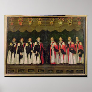 Póster Os vereadores de 1644-45