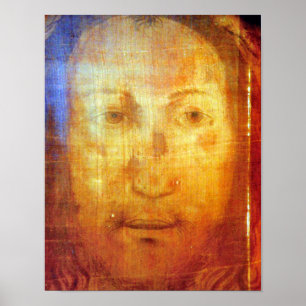 POSTER OS VERONICA ENCOBREM A CARA SAGRADO DE JESUS.