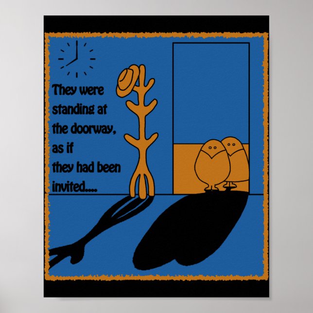 Poster Os Visitantes (Frente)