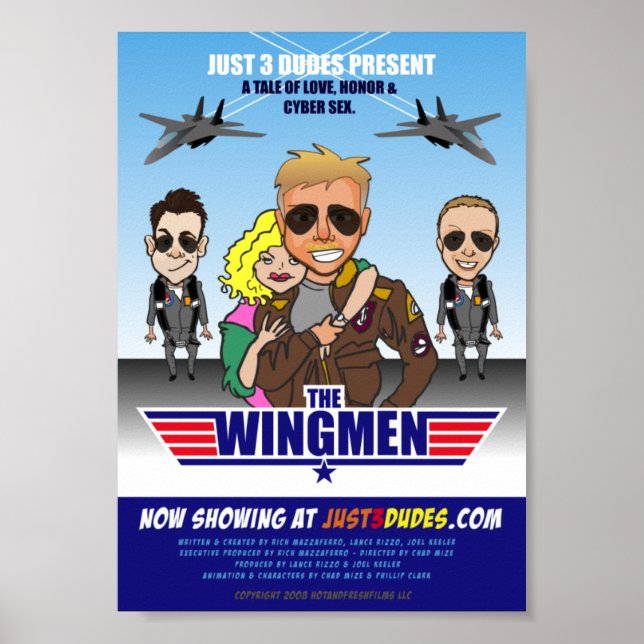 Poster Os Wingmen (Frente)
