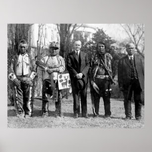 Poster Osage Indians: 1925