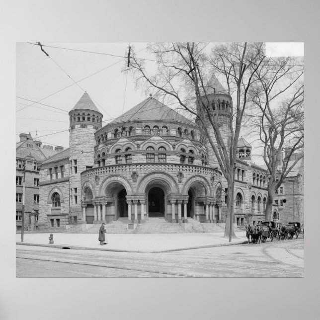 Poster Osborn Hall (Universidade de Yale) (Frente)