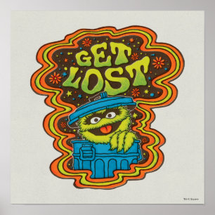 Poster Oscar, o Grouch Psicodélica