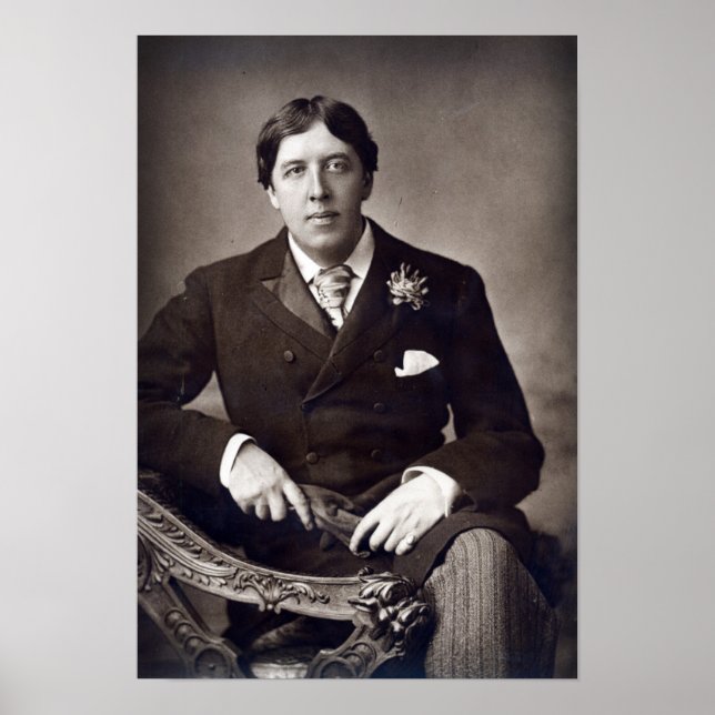 Póster Oscar Wilde, 1889 (Frente)