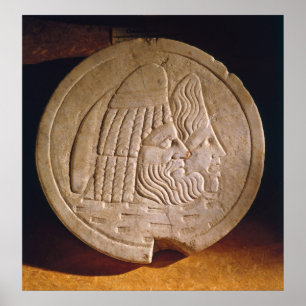 Poster Oscillum que descreve máscaras teatrais