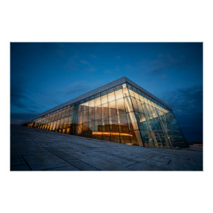 Póster Oslo Opera House