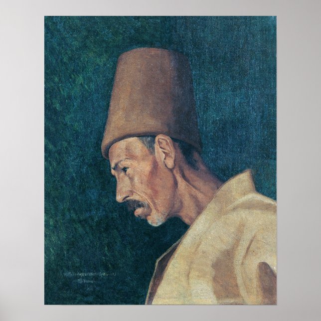 Póster Osman Hamdi Bey Kökenoğlu Rıza Efendi (Frente)