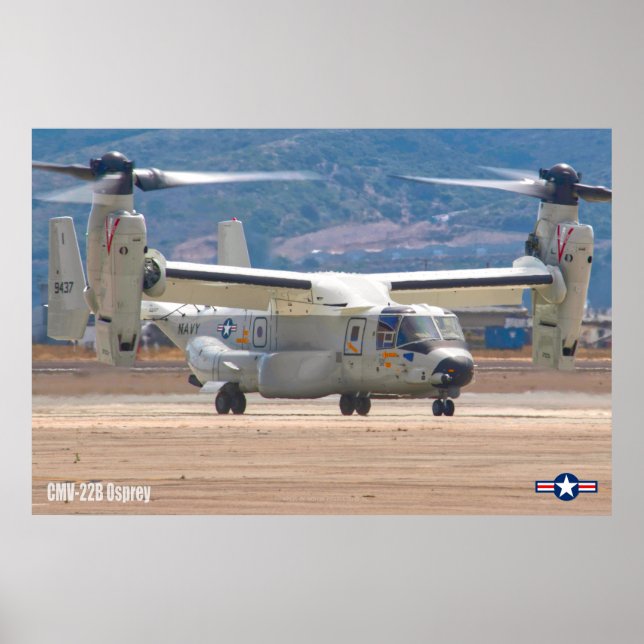 POSTER OSPREY CMV-22B (Frente)