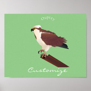 Poster Osprey Hawk Raptor Thunder_Cove