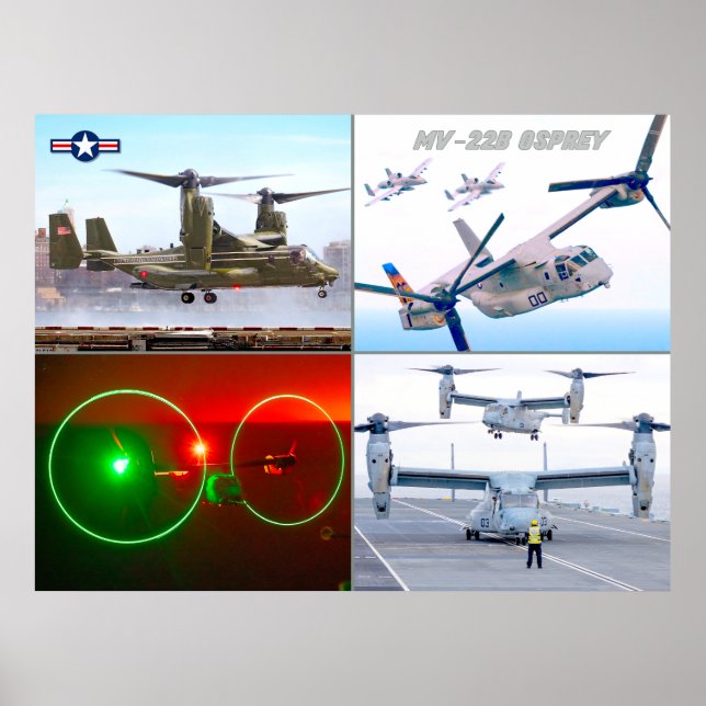 POSTER OSPREY MV-22B (Frente)
