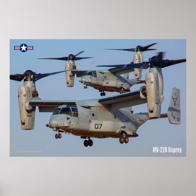 POSTER OSPREY MV-22B (Frente)