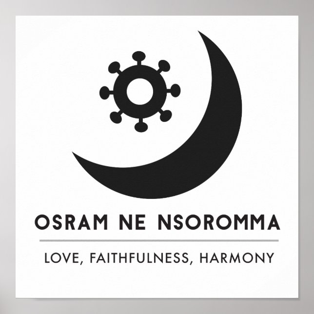 Póster Osram ne | amor, fidelidade, harmonia (Frente)