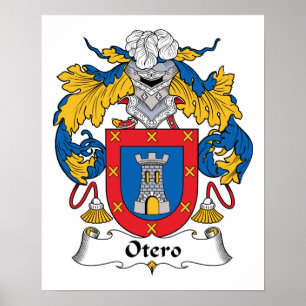Poster Otero Family Crest